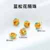 Acessórios Antigos de Latão Dourado Areia Pulseira Recortada Contas Espaçadoras Artesanais Acessórios para Joias DIY Acessórios para Pulseiras Wenwan
