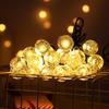 Fabricantes Transfronteiriços Fornecem Natal Casamento Feriado Cordão de Luz Decoração Atmosfera Cordão de Luz Exterior Luz de Bolas de Bolhas de LED Atacado