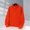 Coletes de fleece polar com zíper e capuz 650g outono e inverno logo estampado gola alta roupa para trabalho em equipe roupa para team building empresarial