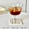 Tigela de Vidro Retro com Girassol Embossado Estilo Ins Doméstico Tigela para Sorvete Iogurte Aveia Tigela para Sobremesa de Café da Manhã