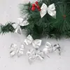 Saco de Natal pingente de Natal pequeno pacote de Natal decoração de árvore saco de presente Arco de Prata Dourada