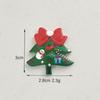 Série de Natal de desenhos animados transfronteiriça acessórios de resina mistos diy cola de creme acessórios para capa de celular patch materiais artesanais