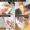 Trapo perezoso para uso doméstico, desechable, doble propósito para limpieza húmeda y seca, paño para lavar platos, artículos de limpieza para el hogar, toalla de papel de cocina, estropajo extra grueso