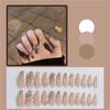 Unhas Postiças Estilo Ins Diamantes Brilhantes Coleção Peça Doce Removíveis Usáveis Populares Mesmo Estilo Unhas Falsas Produto Acabado Atacado