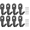 Mini Gancho de Aço Inoxidável Banheiro Quarto Cozinha Porta Trás Metal Multifuncional Sem Furo Gancho Pequeno Pendurar Itens Pequenos Bolsa Multiuso