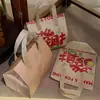 Bolsa aislante desechable no tejida para llevar, para té con leche, café, bebida, bolsa de embalaje portátil, bolsa aislante, LOGO impreso, en stock, venta al por mayor