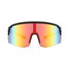 Moda Novo Óculos de Sol Coloridos Revestidos de Peça Única com Armação Grande para Esportes ao Ar Livre, Ciclismo, Montanhismo
