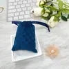 Bolsa de Almacenamiento de Franela a Cuadros con Cordón para Joyería y Cosméticos, Bolsa de Cordón Personalizada Certificada Ecológica