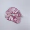 Elástico de Cabelo de Seda Estilo Coreano Scrunchie de Cetim Cor Sólida Cetim Tendência Simples Acessório de Cabelo Falso Seda Elástico de Cabelo Atacado