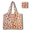 Nova Sacola de Compras Grande Dobrável Floral Quadrada Sacola de Compras Portátil Sacola Tote Dobrável