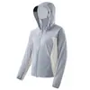 Ropa de Protección Solar Similar al Modelo Usado por Celebridades, de Secado Rápido para Mujer, Cortavientos, Ligera, Transpirable, Cómoda, Ropa Exterior para Correr y Senderismo
