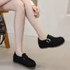 Sapatos Femininos Birkenstock 2026 Primavera/Verão Novos Sapatos Casuais com Solado Grosso Aumentadores de Altura 6cm Cor Sólida Simples Moda Fivela Sapatos Femininos