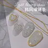 Cadena Delgada de 1 mm, Cadena Ultra Fina, Material para Manualidades, Cadena de Borlas, Cadena de Cuentas para Manicura DIY, Cadena de Cobre, Cadena Dorada y Plateada