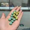 Turquesa de Magnesita Garra de Gato Accesorio DIY Pulsera Cuentas Espaciadoras Cuerda Colgante Accesorio Creativo