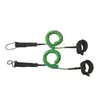 Vendas Diretas de Fábrica acessórios para prancha de surf e wakeboard 10 polegadas grande elástico TPU corda de pé de surf prancha de surf corda de segurança