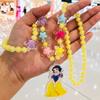Colgante de collar luminoso acrílico pulsera luminosa de dibujos animados para niños suministro de puesto de mercado nocturno joyería creativa al por mayor