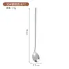 Cuchara de Acero Inoxidable 304 Creativa Cuchara de Café Forma de Gota de Agua Cuchara para Remover Cuchara para Extraer Miel Cuchara de Postre Cuchara Pequeña