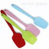 Espátula Grande de Silicona Resistente a Altas Temperaturas Color Sólido Una Pieza Tamaño Grande 28CM Paquete Completo Raspador de Silicona Herramienta para Hornear