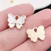 Moda Europeia e Americana Transfronteiriça 20 Pingente de Liga de Borboleta com Gota de Óleo Acessórios Simples para Joias DIY Material Atacado