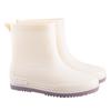 Em nome de botas de chuva de moda transfronteiriça, botas de água femininas antiderrapantes de cano médio, botas de água, botas de chuva de cano curto, sapatos de cozinha para lavagem de carros, sapatos de borracha, comércio exterior