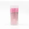 Cepillo de Pestañas Embotellado Transfronterizo con Mango de Cristal, Cepillo Espiral, Herramientas de Extensión de Pestañas Coloridas, Maquillaje