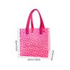Bolsa de Hombro Transpirable Super Grande de Color de Venta Caliente Transfronteriza Bolso de Mano Grande con Margarita Resistente al Desgaste Bolsa de Almacenamiento Portátil de Gran Capacidad