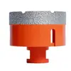Broca Diamantada Seca Soldada M14 Broca de Furo Diamantado Broca para Esmerilhadeira Angular Abridor de Furo para Mármore Broca Seca para Cerâmica