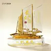 Trofeo de cristal honorífico de jubilación, souvenir hecho a medida como regalo para profesores, médicos, colegas, líderes, y para honrar y reconocer su partida