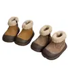 Botas de Nieve para Niños Botas de Nieve 2025 Invierno Nuevas de Terciopelo Engrosadas Cálidas Botas de Algodón Niñas Botines Bebé Zapatos de Niños