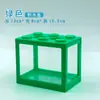 Tanque de peixes de blocos de construção Thailandês Douyu Mini pequeno tanque de peixes ornamental de mesa Tanque de peixes com paisagem acrílica de barraca de celebridade da internet