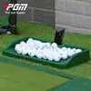 Caja de pelo de golf caja de pelo de gel suave con soporte de video para teléfono móvil suministros de práctica gran capacidad