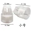 Accesorios para faros de coche lente lámpara de xenón con base de lente simple y doble soporte fijo clip de hebilla de plástico