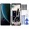 Para ZTE Blade V30 9030 A9030 ensamblaje LCD táctil con marco (color: negro)