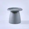 Mesa de centro redonda moderna simple mesa auxiliar de sofá celebridad de internet ins personalizada para el hogar sala de estar balcón exterior mesa de centro simple