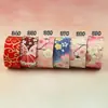 Wanrenes material diy estilo japonês e impressão de vento Xiangyun tecido prensado fita de tecido artesanal acessório de gravata borboleta dupla face