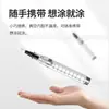 Aplicador de pincel de nailon de 6 ml personalizado Aplicador para el cuero cabelludo Mino puede recaer aplicador de costura pluma dispensadora