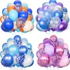 Set de Globos de Látex Transfronterizo de 12 pulgadas Globos Redondos con Lentejuelas Fiesta Niña Día de San Valentín Boda Globos para Fiesta