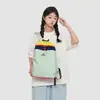 Bolsa de Viaje Simple Ultraligera Mochila para Senderismo al Aire Libre y Montañismo Impermeable de Doble Hombro Bolsa Deportiva para Mujer Bolsa para el Trabajo Estilo Coreano Bolsa Casual