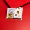 Conjunto de Adesivos de Ouro para Celular, Adesivos de Celular em Ouro Puro 999, Adesivos em Formato de Cabaça Atrai-Fortuna com Adesivo Traseiro, Atacado
