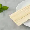 5*5 Palitos Planos de Bambú Carbonizados Materiales Auxiliares DIY Manualidades Tiras de Bambú Piezas de Bambú Linterna Jaula para Pájaros Tejido de Bambú Materiales Hechos a Mano