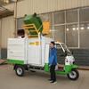 Camión de Basura con Contenedor Colgante de Nueva Energía, Camión de Recolección de Basura para Calles de Comunidades Rurales, Camión de Basura con Contenedor Colgante Eléctrico