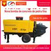 Atacado do Fabricante Bomba de Coluna de Estrutura Secundária Bomba de Concreto de Pedra Fina Bomba de Transporte de Concreto Bomba Pequena Horizontal de Argamassa Concreto de Vazamento