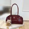 Bolsas de Luxo para Mulheres 2025 Novas Bolsas de Axila, Bolsas de Ombro Modernas e Versáteis, Bolsas Satchel Bowling com Design de Nicho