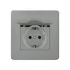 Comercio exterior 86 panel de enchufe de pared estándar europeo Europeo estándar europeo Alemán 16A regulación estándar alemán enchufe USB