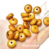 Xizang material antiguo de reflujo color cera de hueso de camello cuentas de ábaco cuentas sueltas DIY juego de texto cuentas de Buda accesorios de joyería pulsera collar