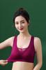 Ropa interior de belleza sin costuras de copa fija de alta gama para mujer, push-up para pecho pequeño, realce de busto, estilo chaleco, sujetador deportivo inalámbrico