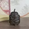 Latón Canciónhe Yannian Horno de Mil Grullas Incensario Pequeño Horno de Aromaterapia Mini Pequeño Cobre Artesanía Antigua Forma Antigua Jugar