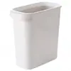 Papelera de Relleno para el Hogar Cocina Sala de Estar Ranura Barril de Plástico Baño Especial Rectangular sin Tapa Portarrollos de Papel Higiénico