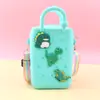 Fabricante de Bolsas de Silicona, Monedero de Pared que Cambia de Color, Bolso Cruzado para Niños, Bolso para Teléfono Móvil al por Mayor, Bolso de Mano para Mujer, Bolsa de Almacenamiento para Playa