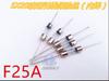Fusible de tubo de vidrio de 5 x 20 mm con tapa simple y cable conductor, fusible de vidrio, tubo fusible